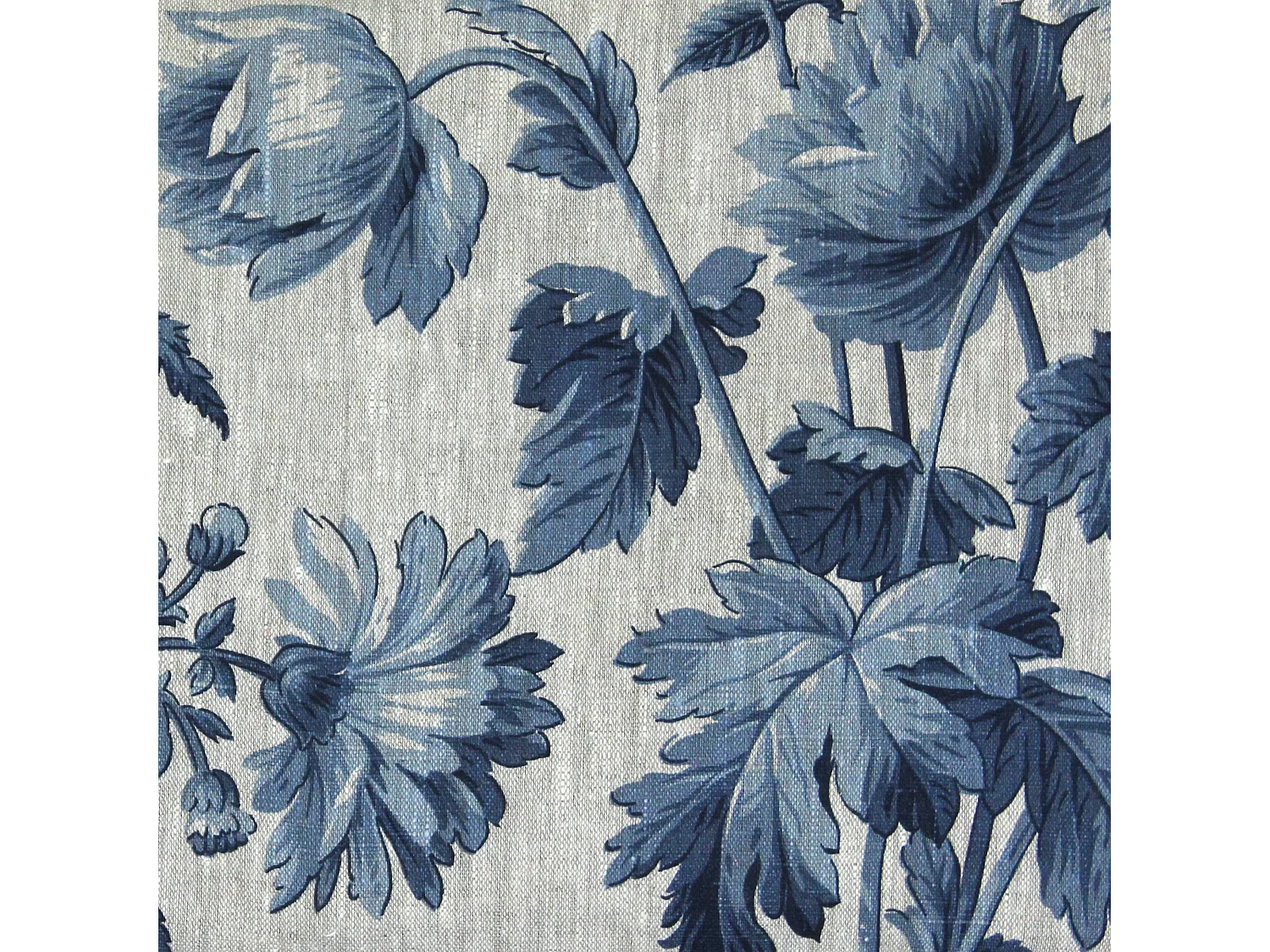 Housse de coussin 30x50 cm COSSITO Feuilles de blé 100% Lin