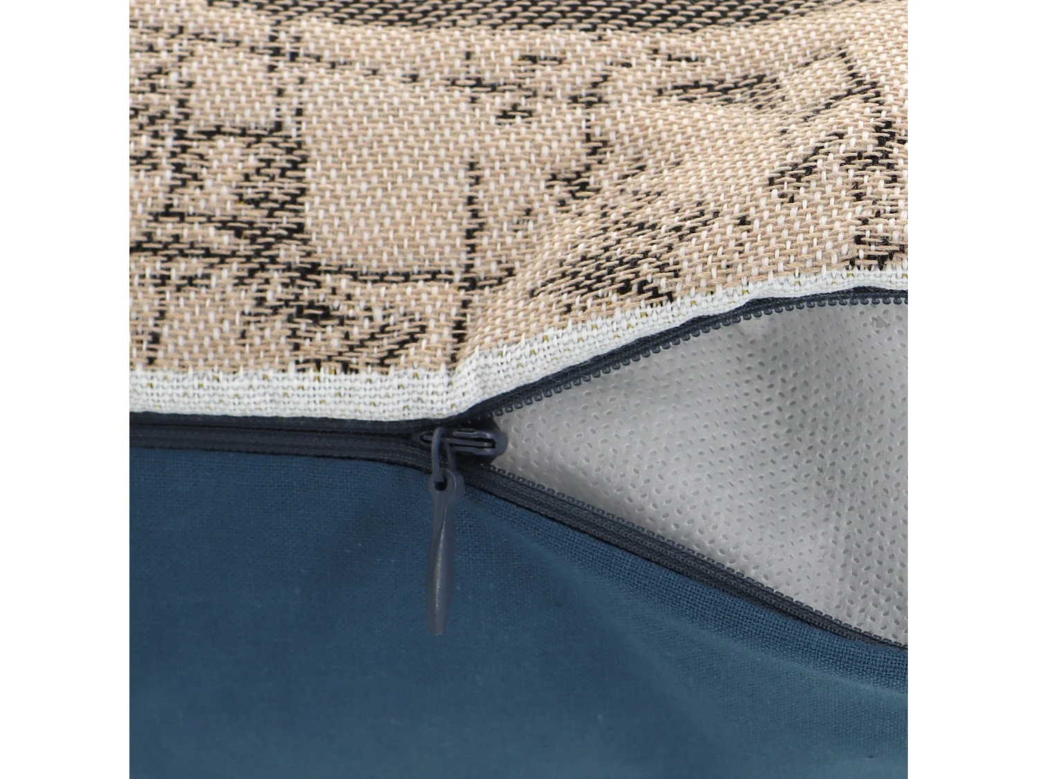 Housse de coussin 45x45 cm KOMBI Jaune