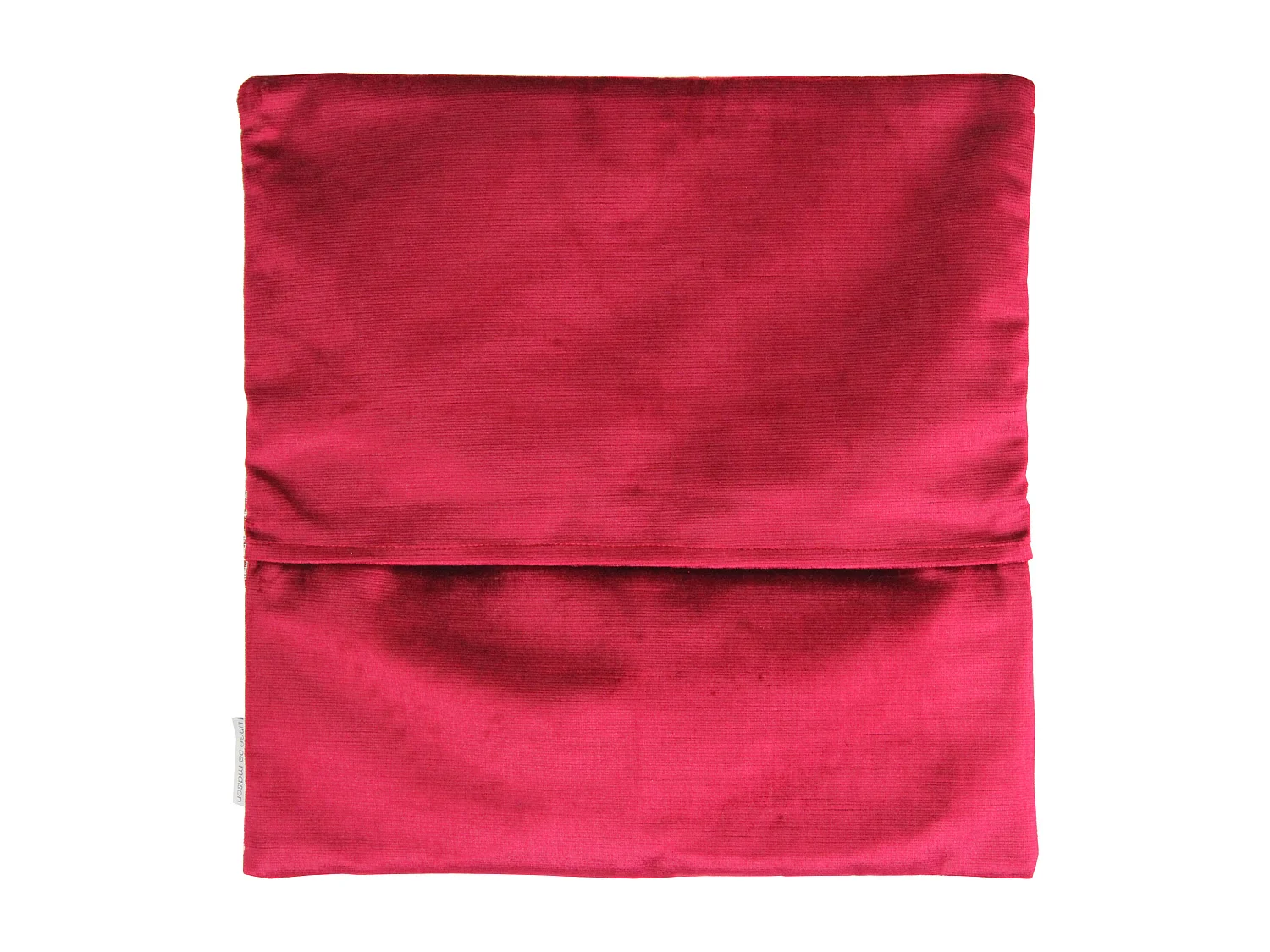 Housse de coussin 45x45 cm DARZO Poinsettia Etoile de Noël polycoton acrylique