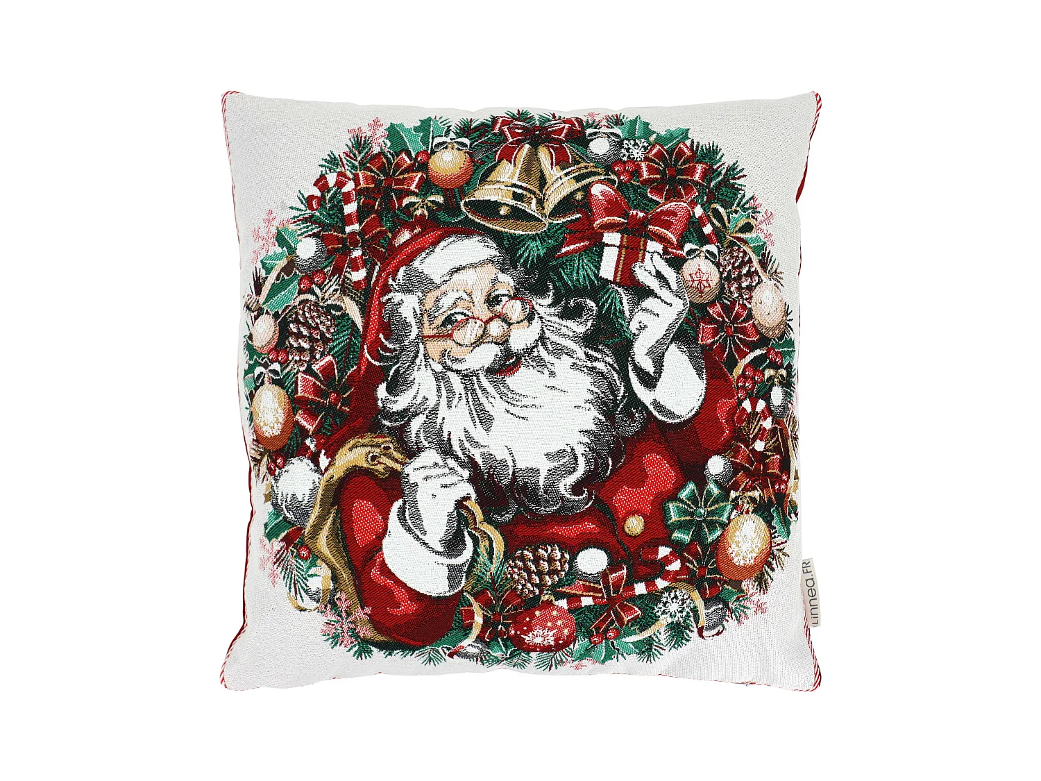 Housse de coussin 45x45 cm CLAUS Blanc