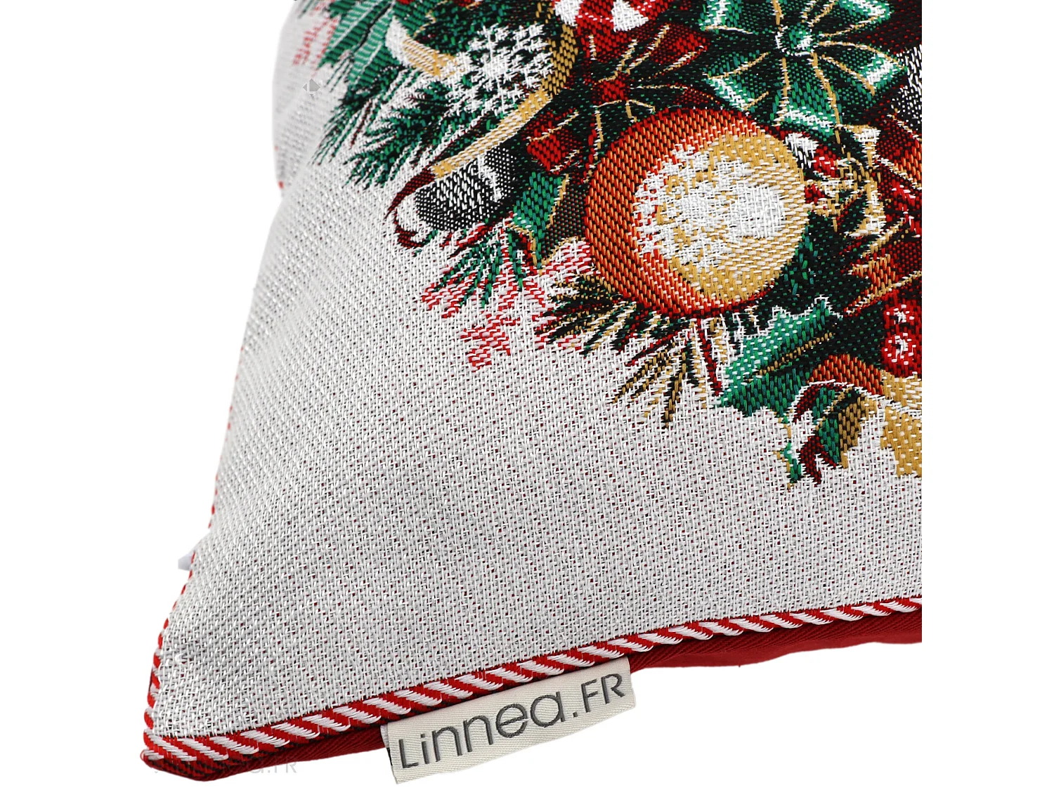 Housse de coussin 45x45 cm CLAUS Blanc