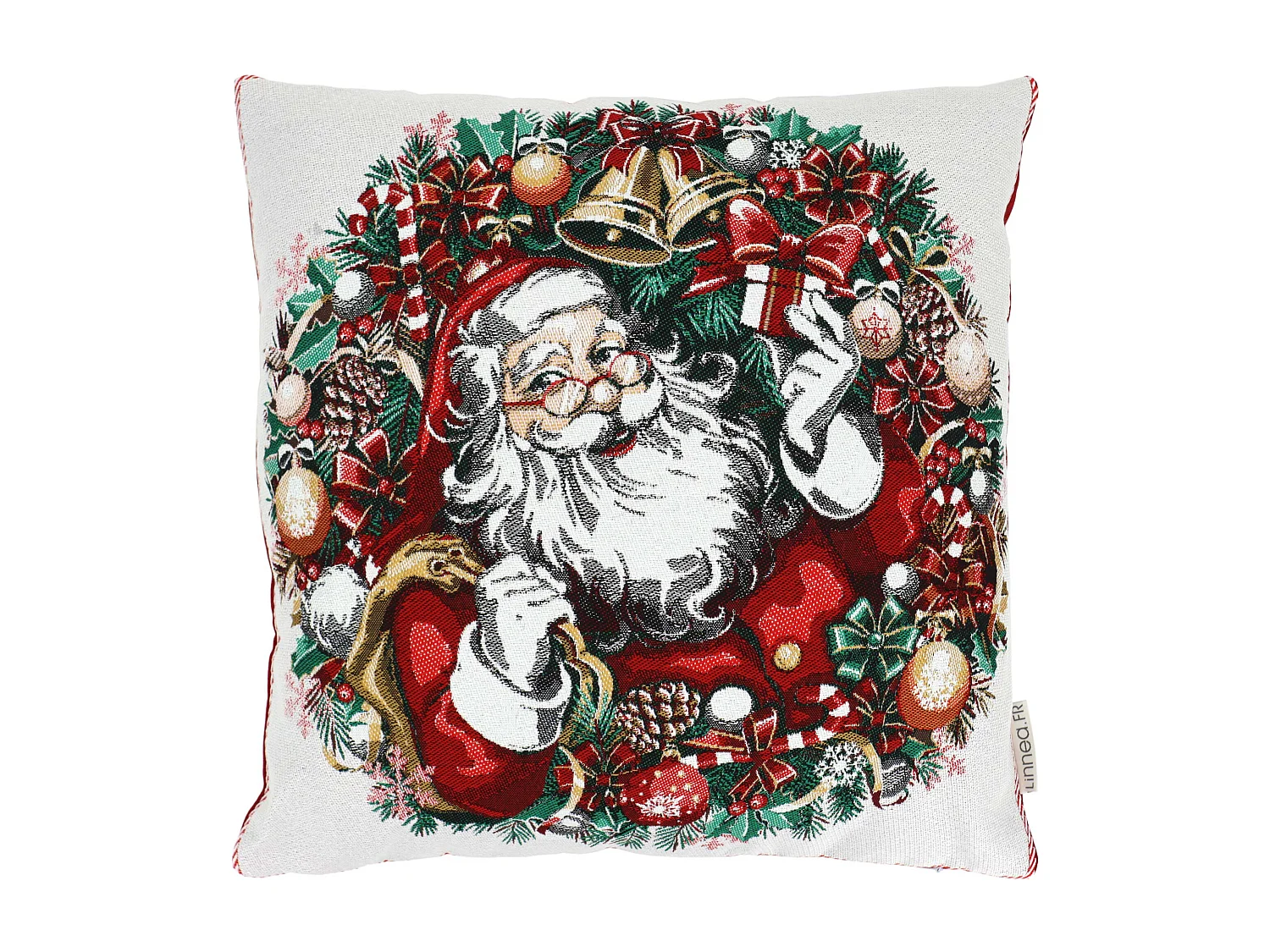 Housse de coussin 45x45 cm CLAUS Blanc