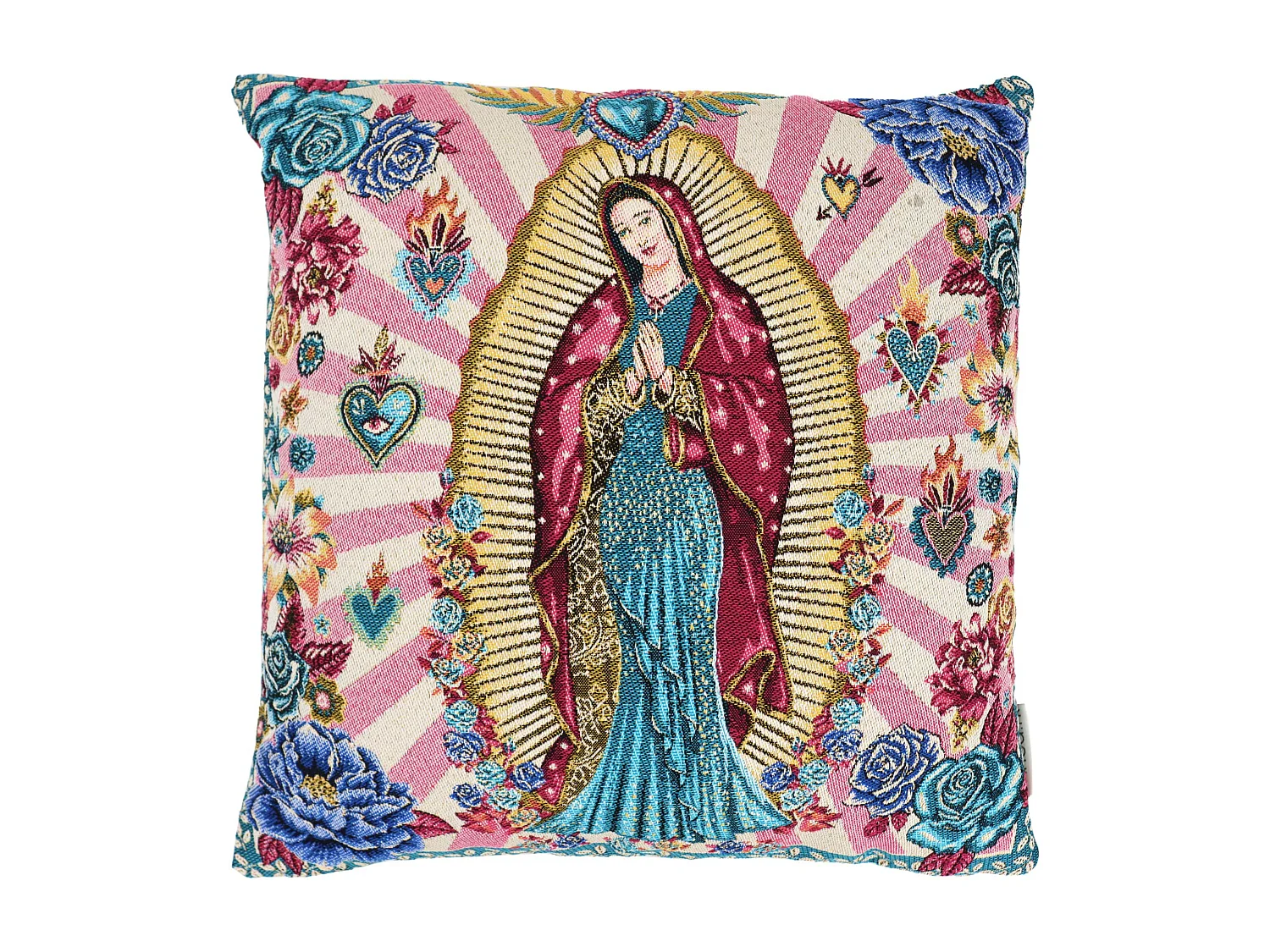 Housse de coussin 45x45 cm GUADALUPE Rose