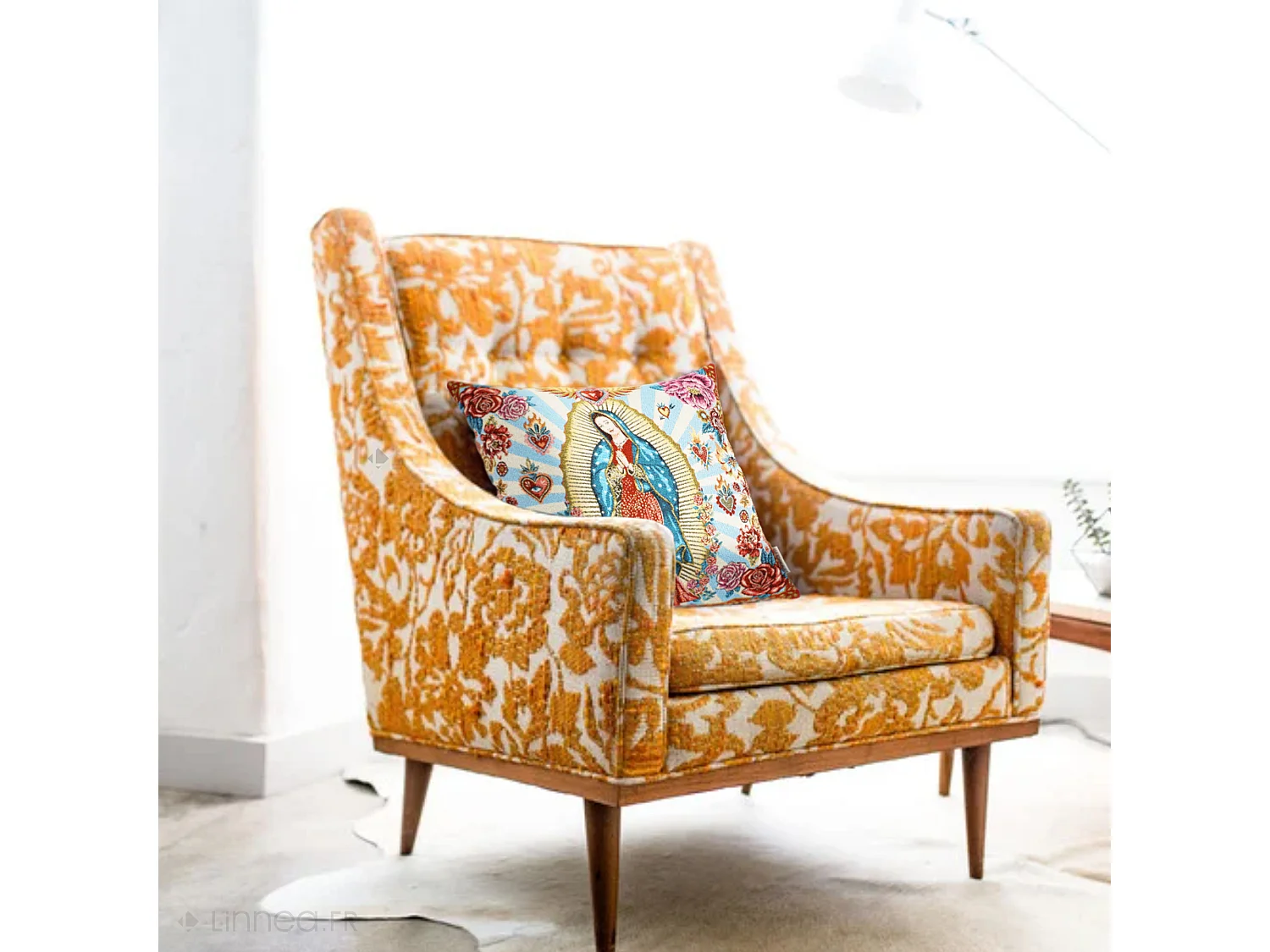 Housse de coussin 45x45 cm GUADALUPE Vert