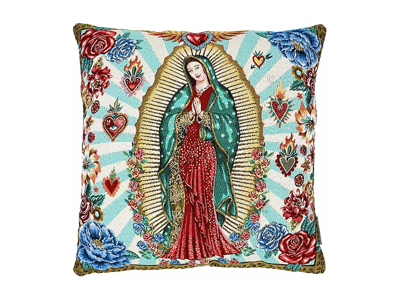 Housse de coussin 45x45 cm GUADALUPE Vert