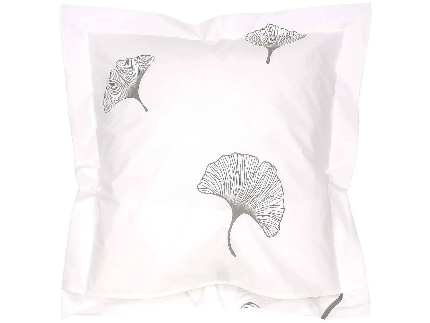 Parure de lit 240x220 cm Percale pur coton GINKGO Bleu