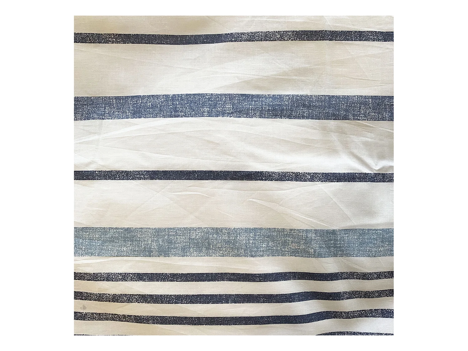 Parure de lit 240x220 cm coton + lyocell CALANQUE Bleu