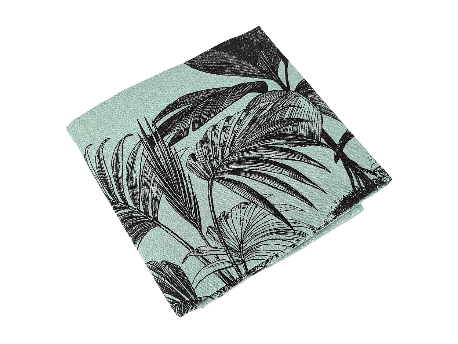 Parure de lit 140x200 cm coton biologique PASSADA Bleu Océan