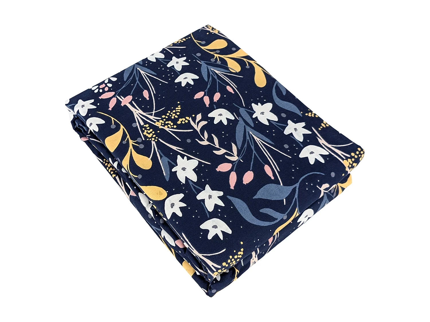 Parure de lit 240x220 cm coton biologique DOVE Bleu