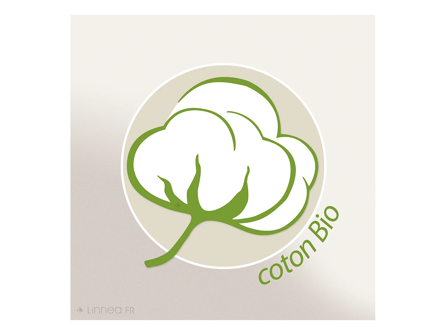 Parure de lit 260x240 cm coton biologique ISPRA Rose