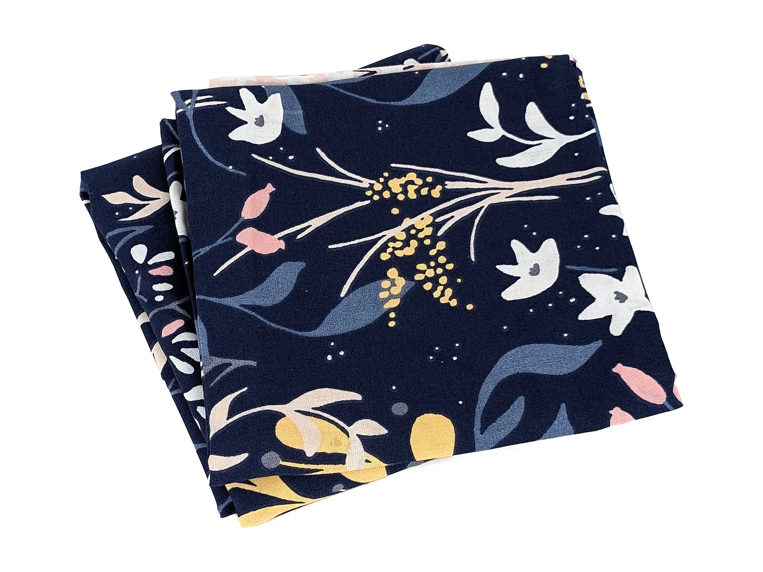 Parure de lit 260x240 cm coton biologique DOVE Bleu