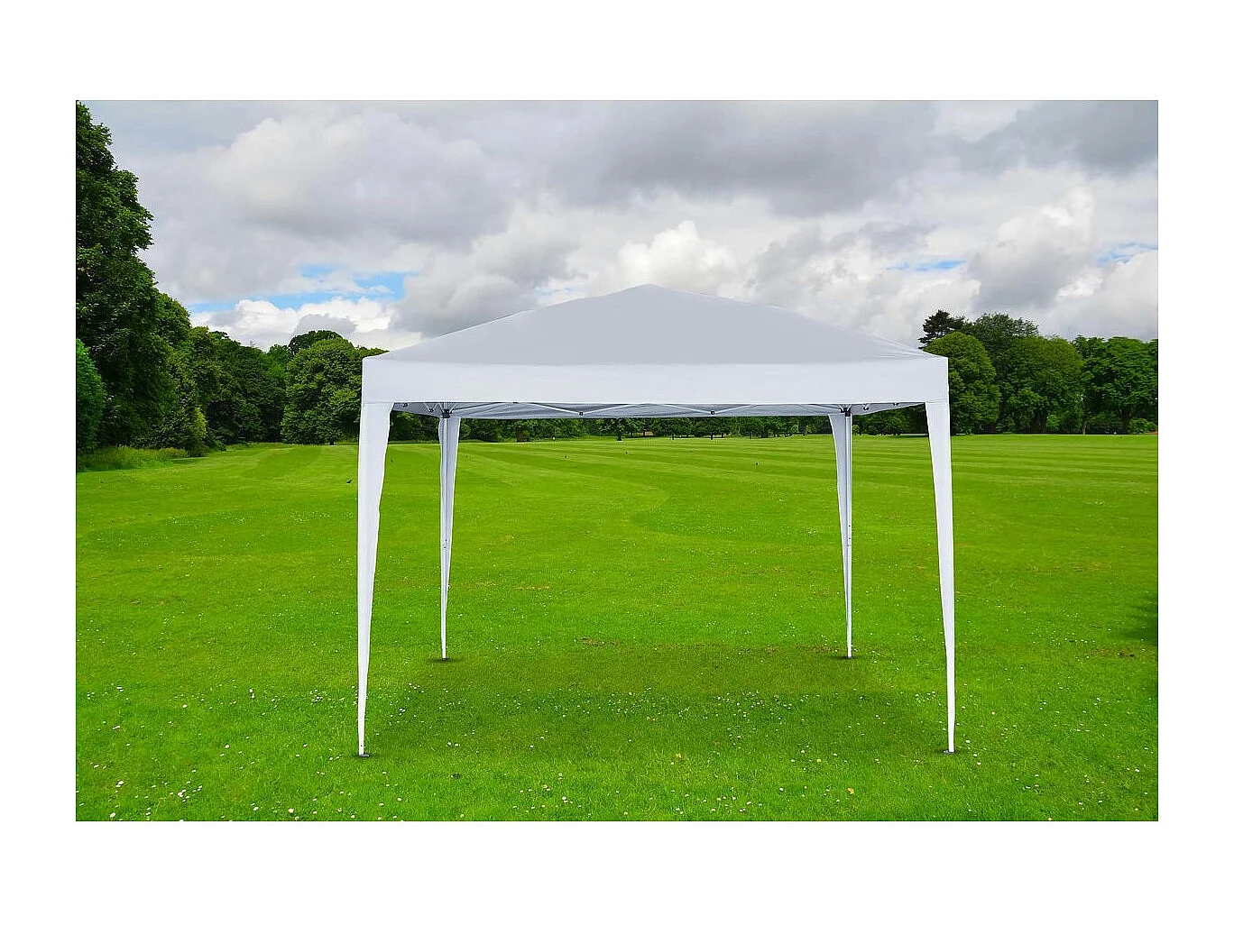 Gazebo da giardino "Natacha 3" - 9 m² - 3 x 3 m - Bianco