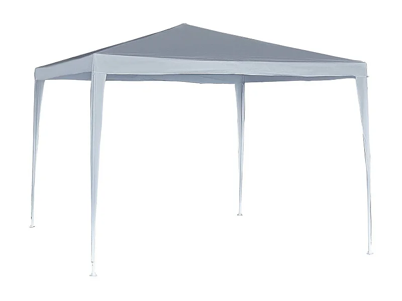 Tonnelle de jardin "Natacha 3" - 9 m² - 3 x 3 m - Blanc