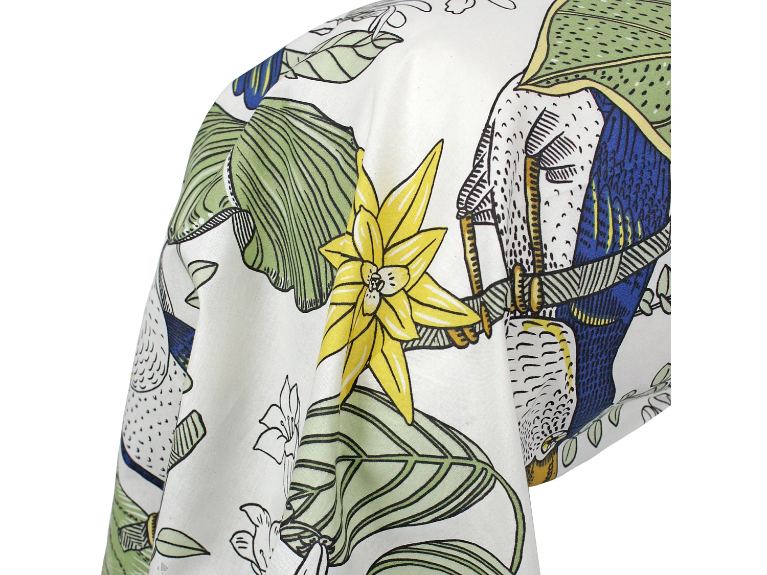 Taie de traversin 240x43 cm coton TOCO vert