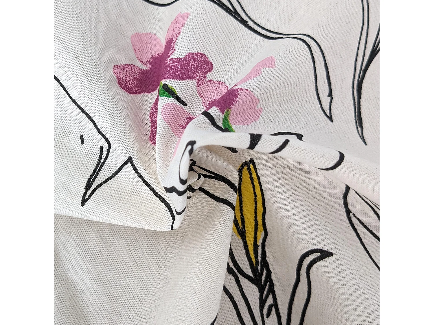 Housse de couette 140x200 cm coton AMAZONIA ecru