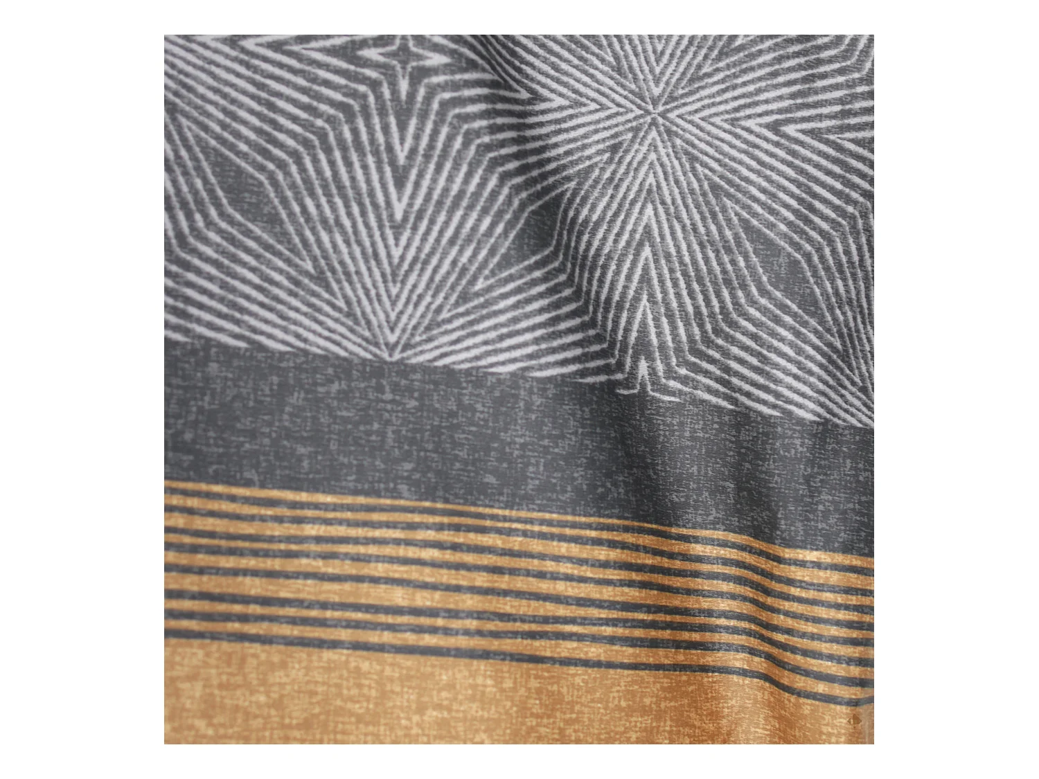 Housse de couette 140x200 cm satin de coton TIAGO noir