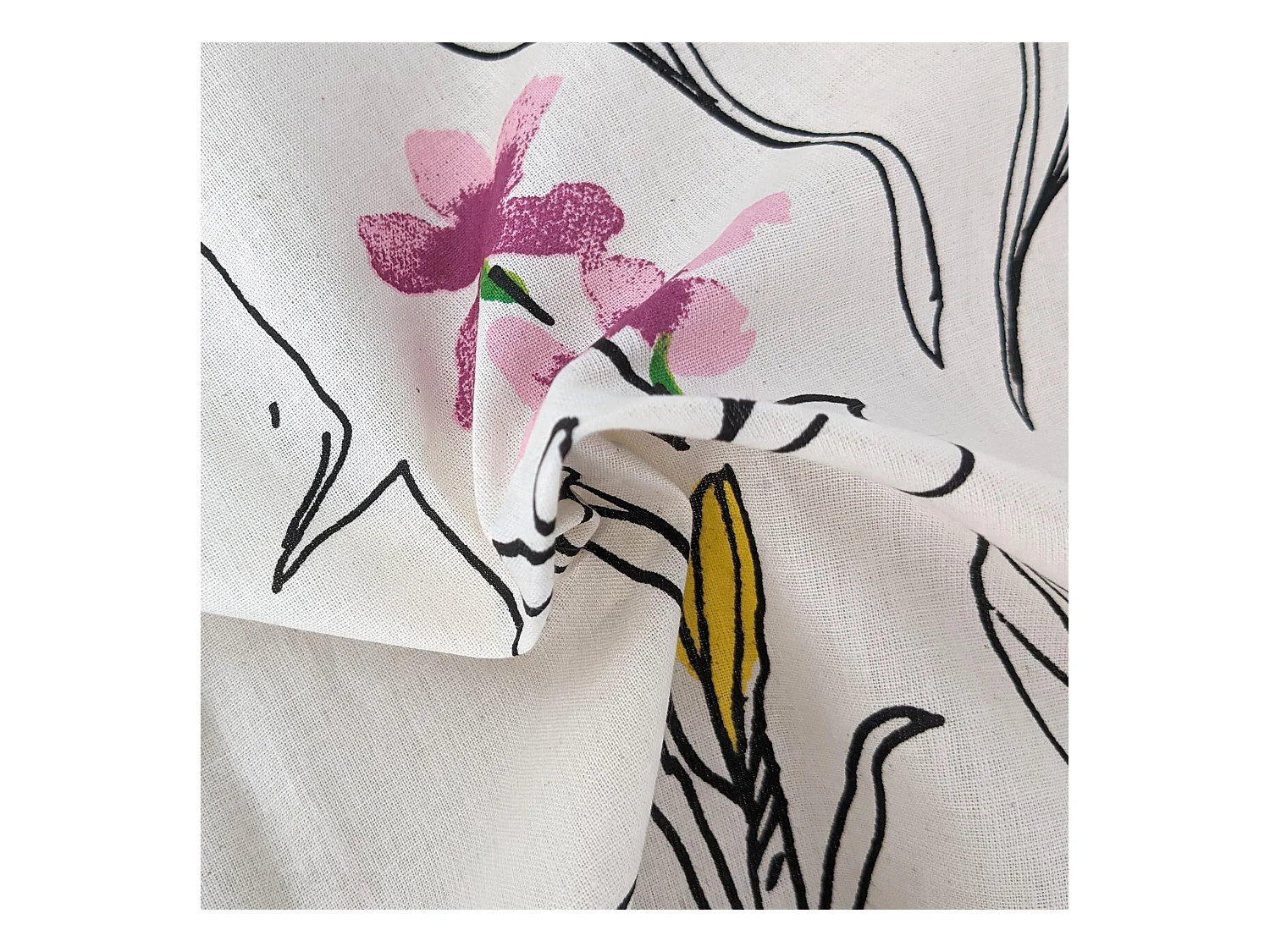 Housse de couette 280x240 cm coton AMAZONIA ecru