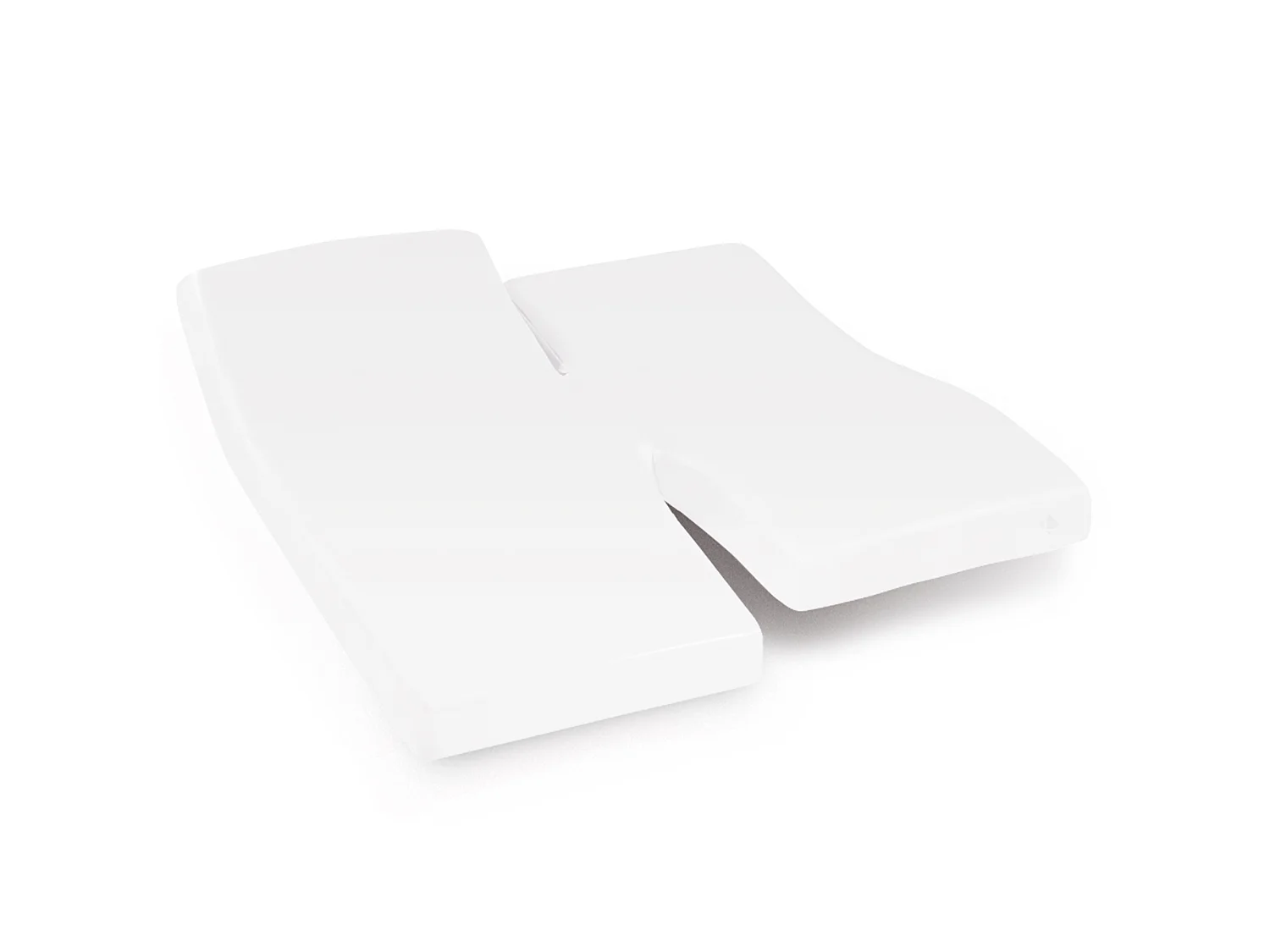 Protège matelas imperméable ANTONY 2x80x210 cm bonnet 40 cm coton enduction acrylique lit articulé TPR