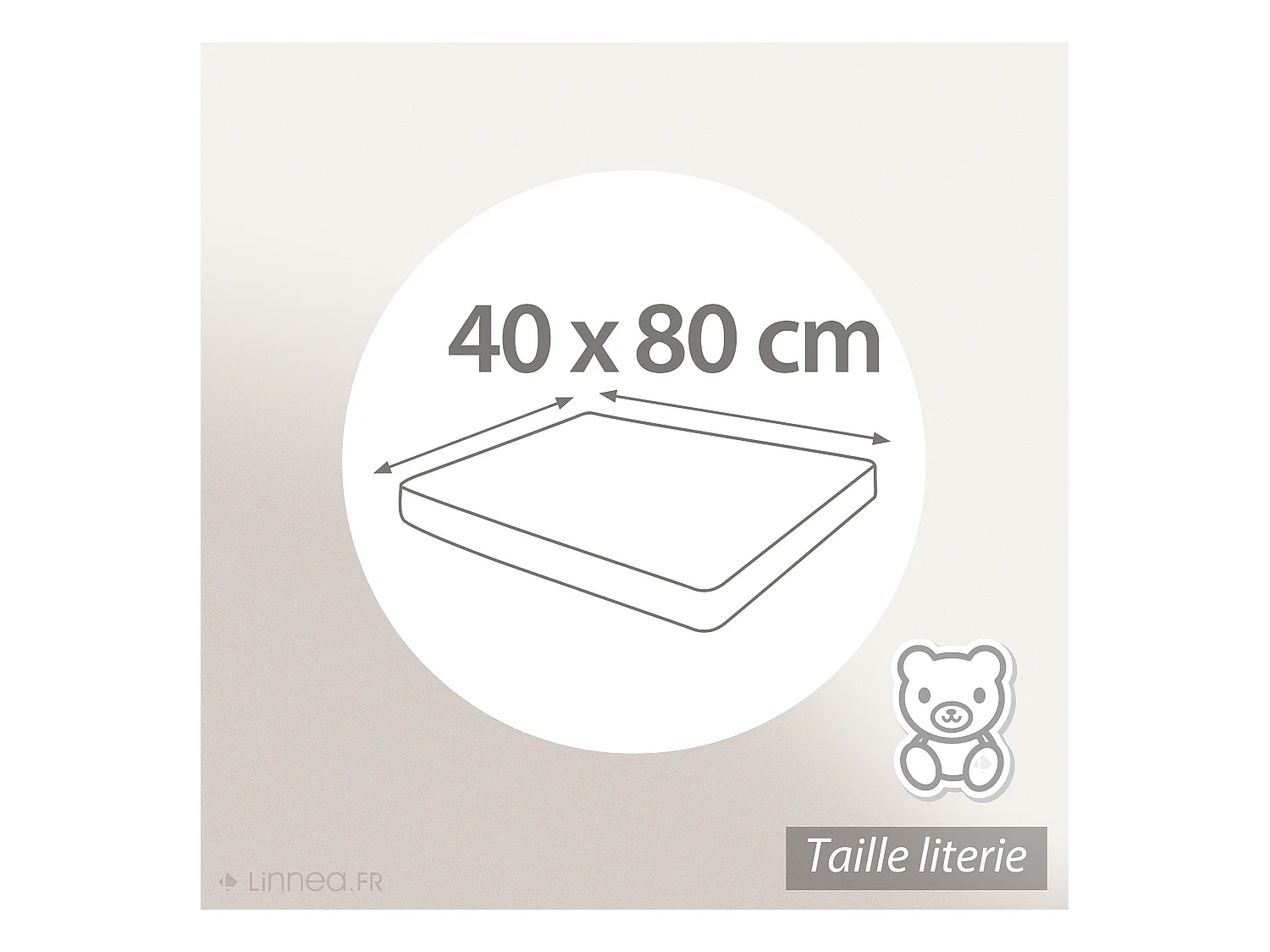 Protège matelas imperméable Antony 40x80