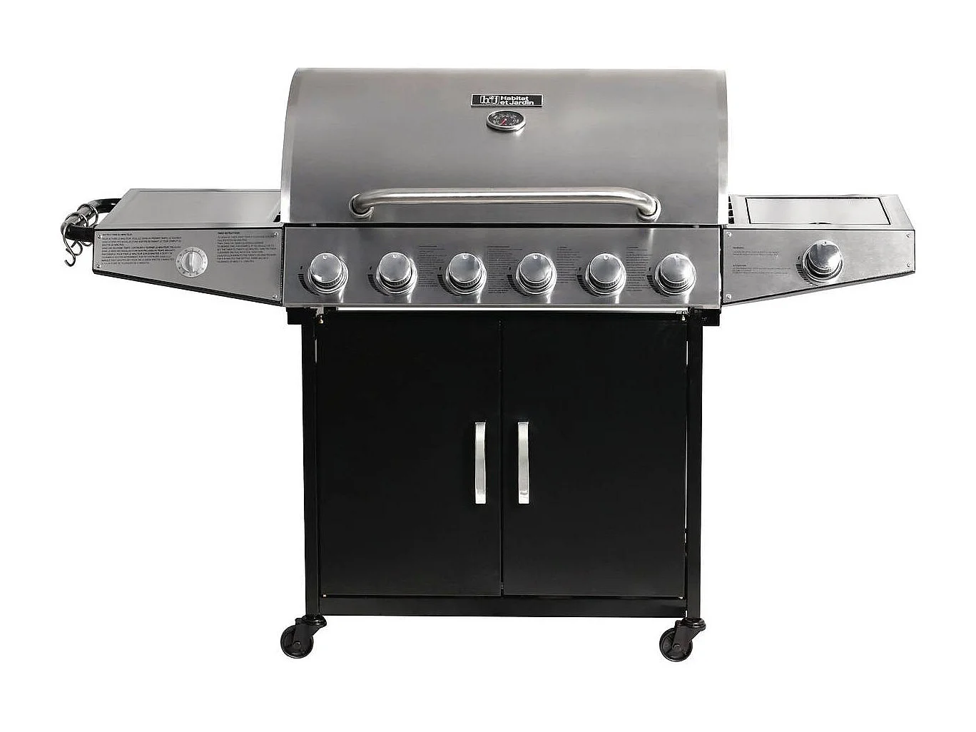 Barbecue gaz "Party 7" - 7 Brûleurs dont 1 latéral - 20.9 kW