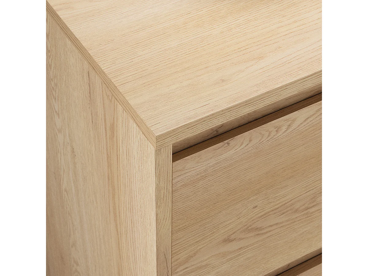 Beck Wood 2-deurs dressoir met 3 laden