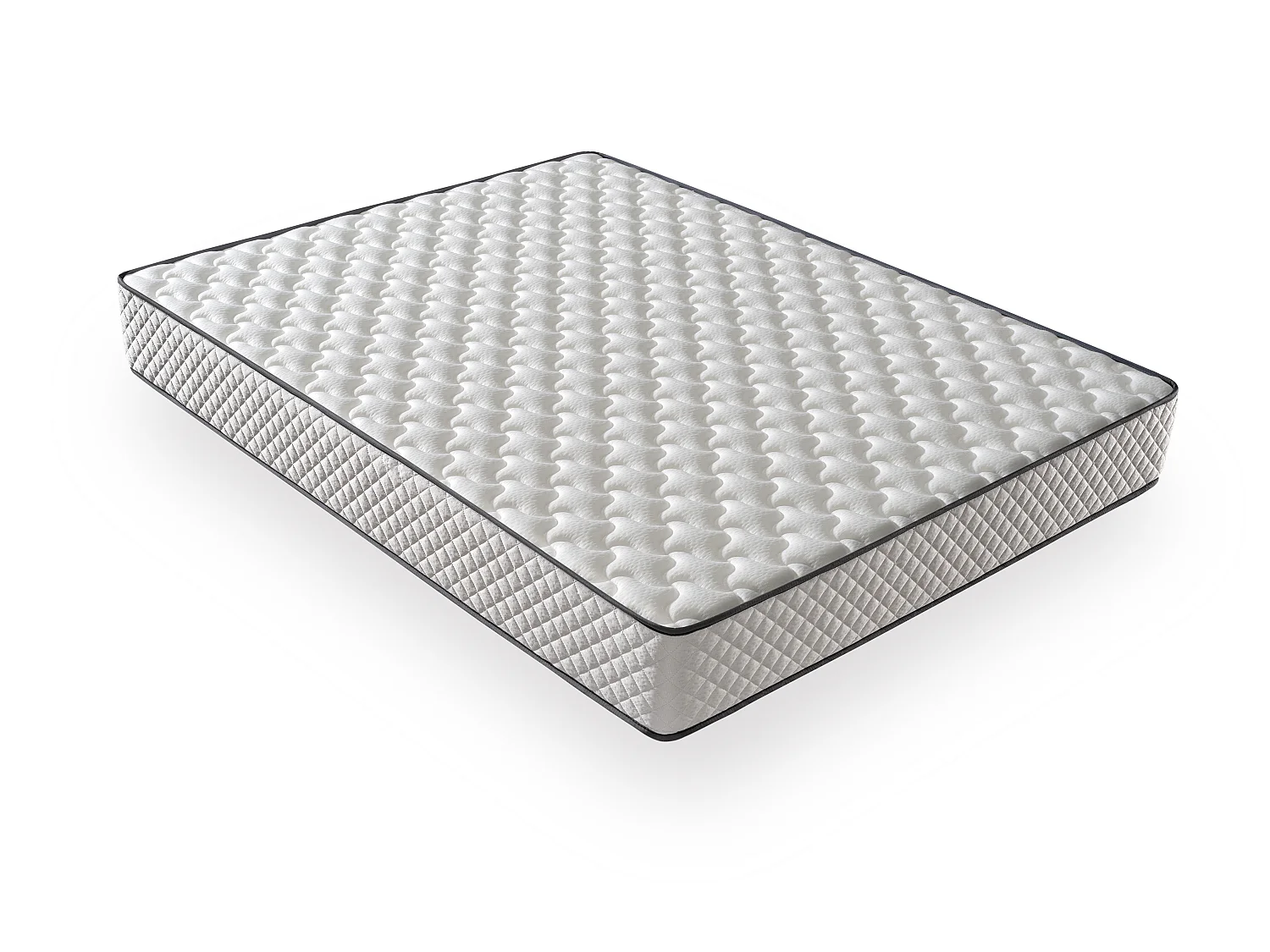 Ensemble matelas + sommier 90x190 cm | Extra Ferme | Double Face (Été-Hiver) | Soutien Équilibré, Parfait et Tonique | H20cm