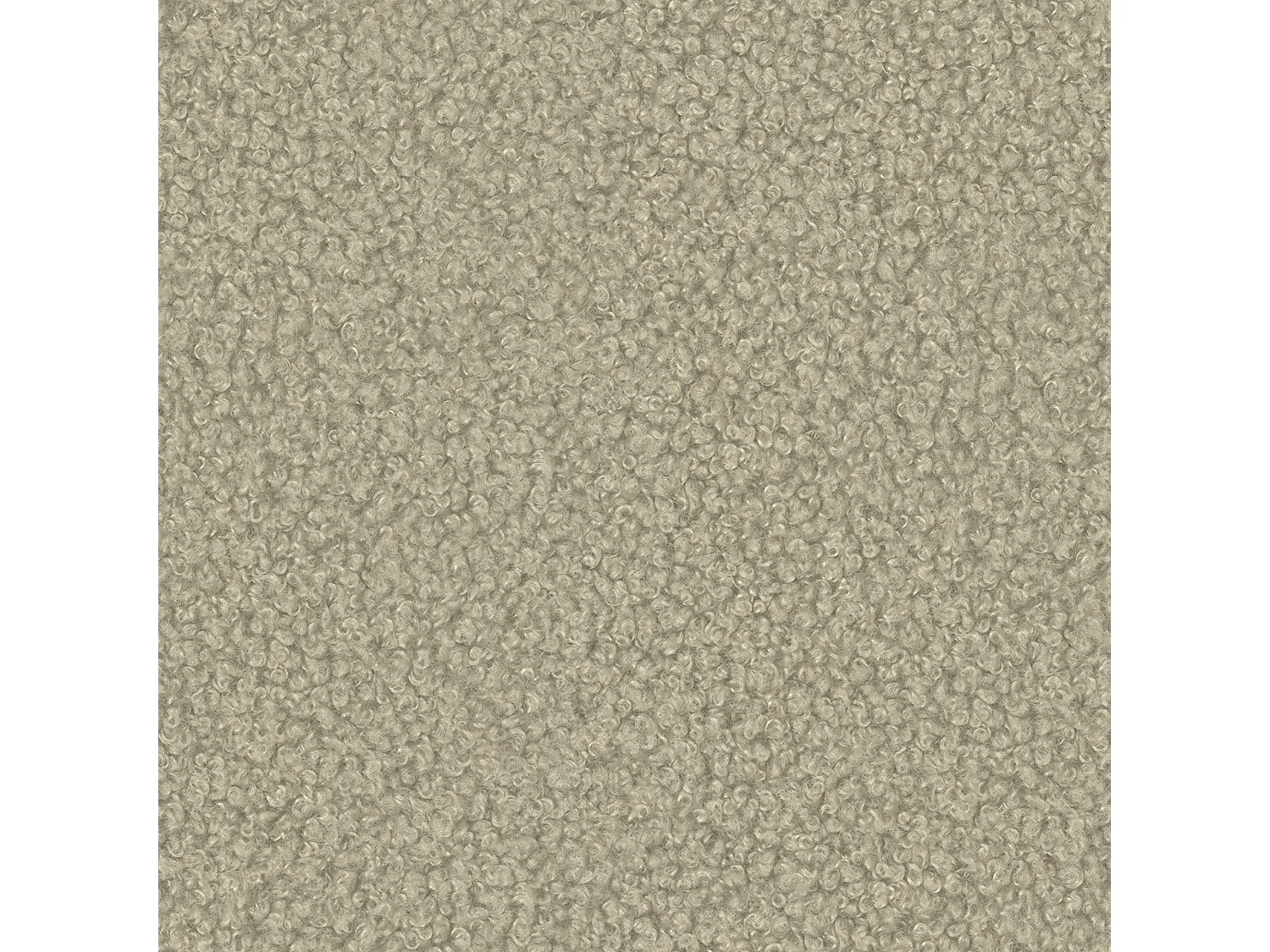 BESILIO Łóżko tapicerowane boucle 140x200 Roma - gruba pianka, pojemnik i stelaż - Beżowy