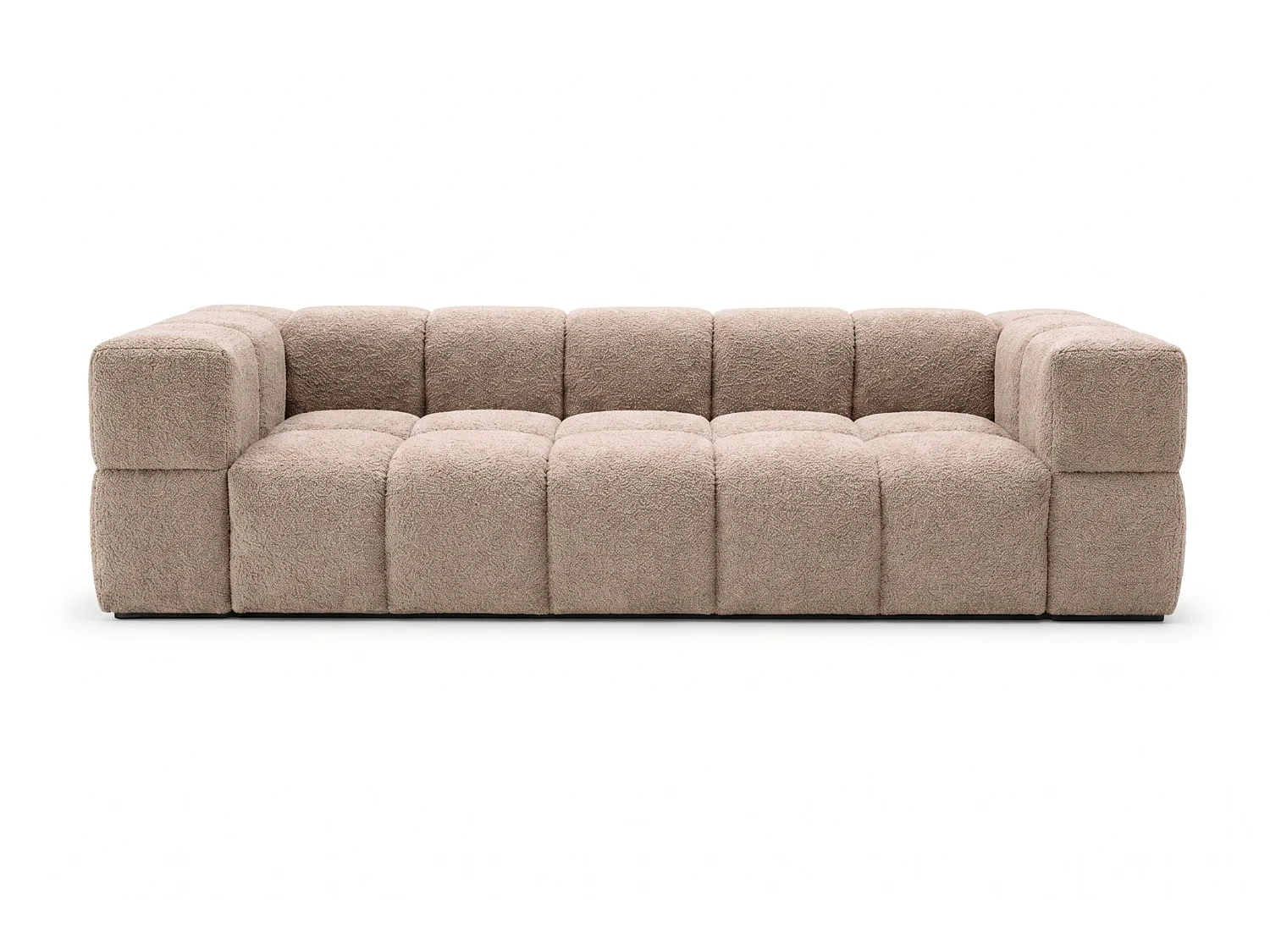 RUBI – sofa 3-osobowa z funkcją spania 150x202 cm, tkanina Anthology 4 beżowa