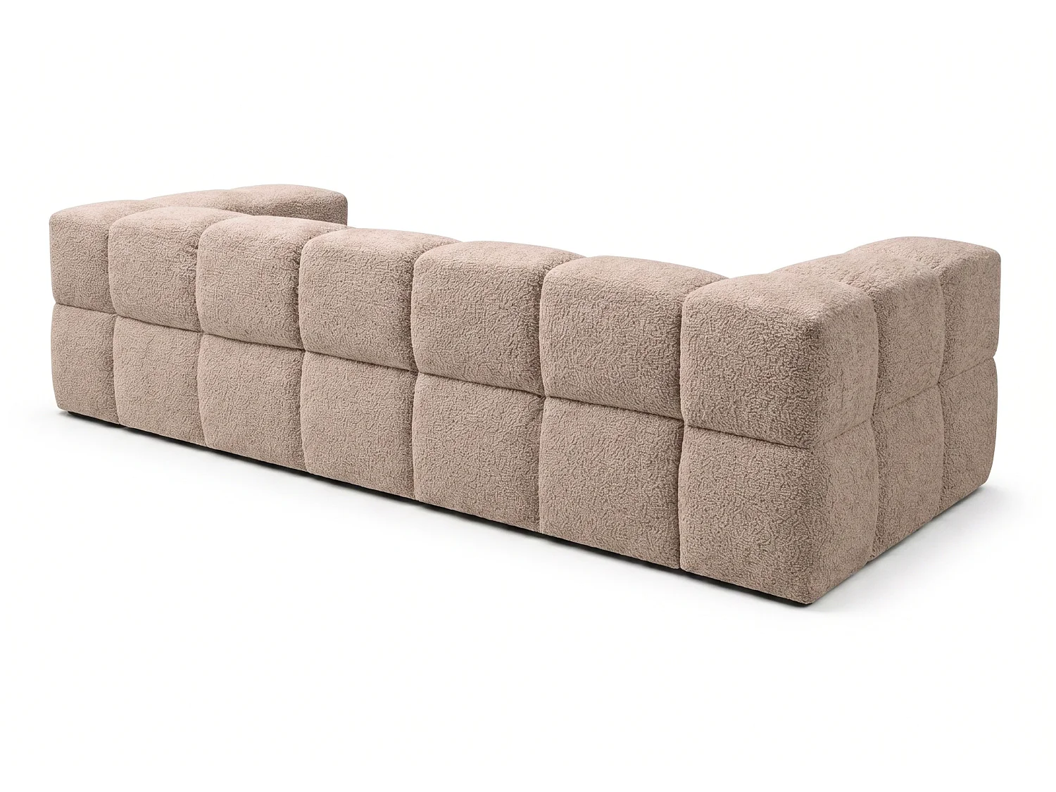 RUBI – sofa 3-osobowa z funkcją spania 150x202 cm, tkanina Anthology 4 beżowa