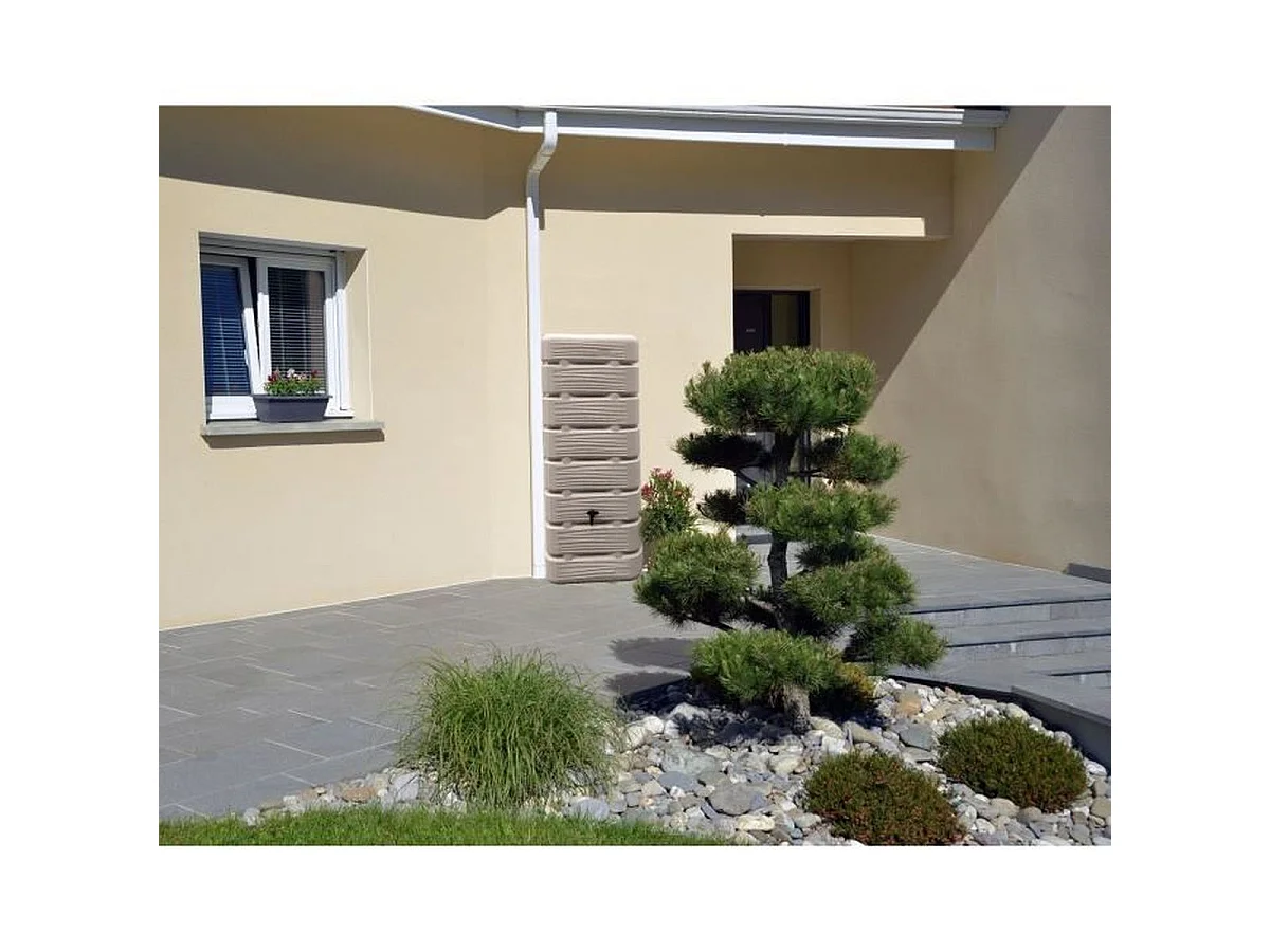 BELLI Dune 320L Antraciet Wandgemonteerde Regenwateropvangset