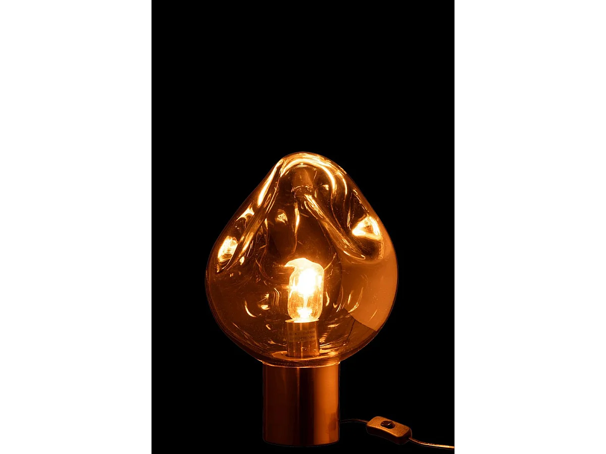 Lampe à Poser Design "Kerri" 38cm Gris