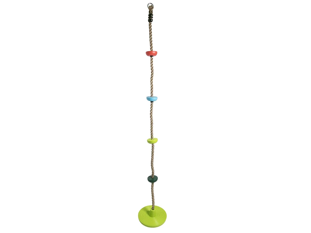 KANGUI Corde à grimper avec pKANGUI Lots et disque pour portique