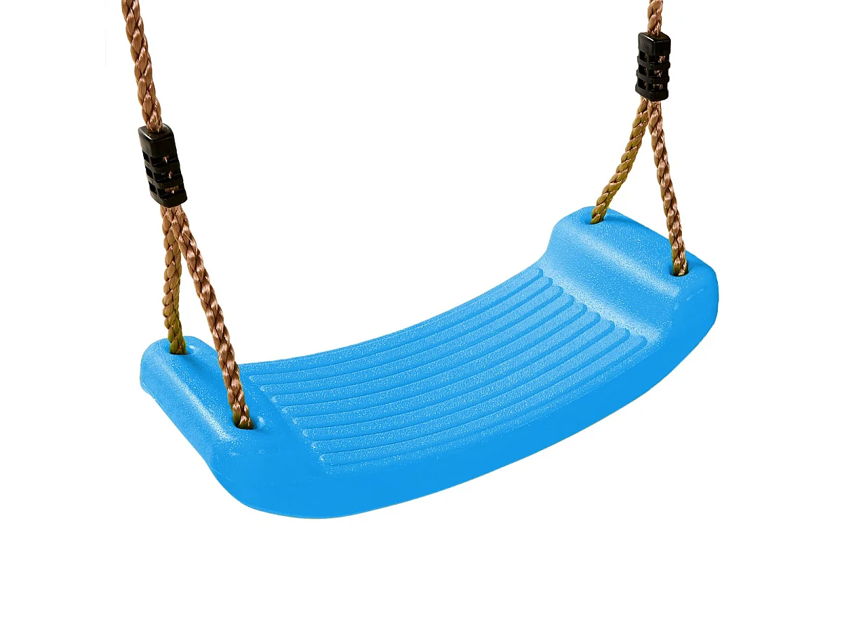 KANGUI Balançoire en plastique pour aire de jeux - Bleu