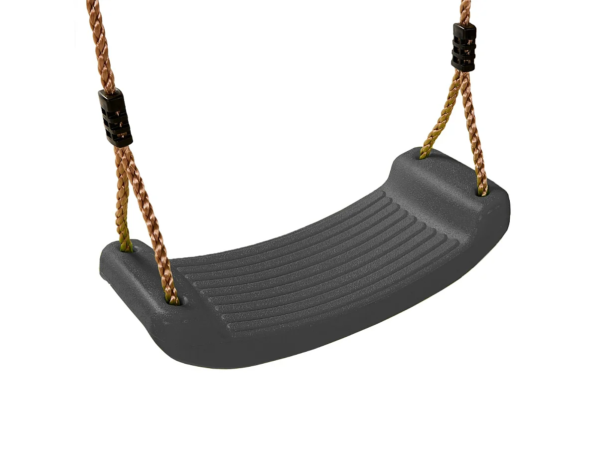 KANGUI Balançoire en plastique pour aire de jeux - Gris