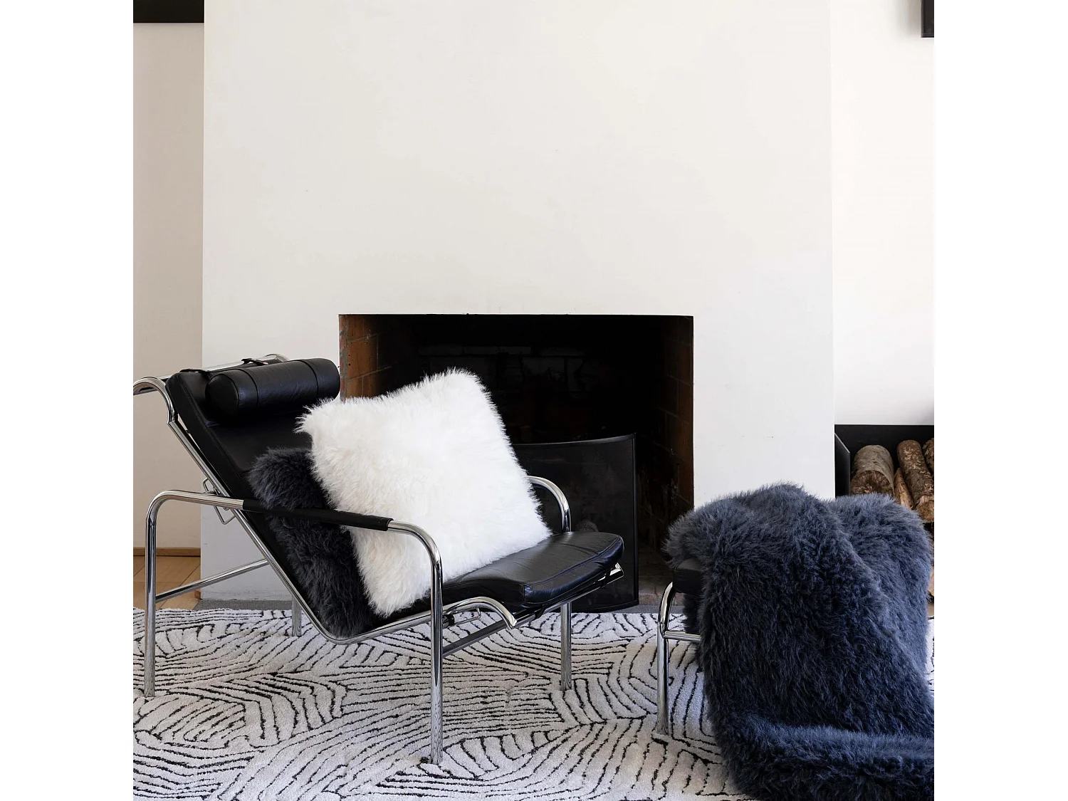 Plaid Betani Ardesia 130 x 160 cm
