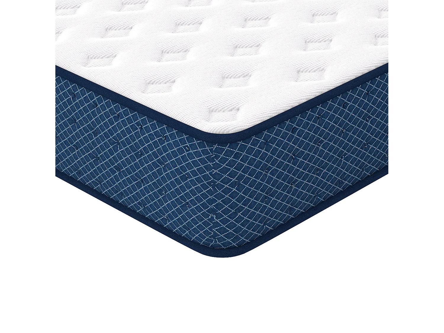 Matelas 90x200 cm - Epaisseur 26 cm -H3 Moyenne Ferme- 7 Zones de Confort - Deux Faces