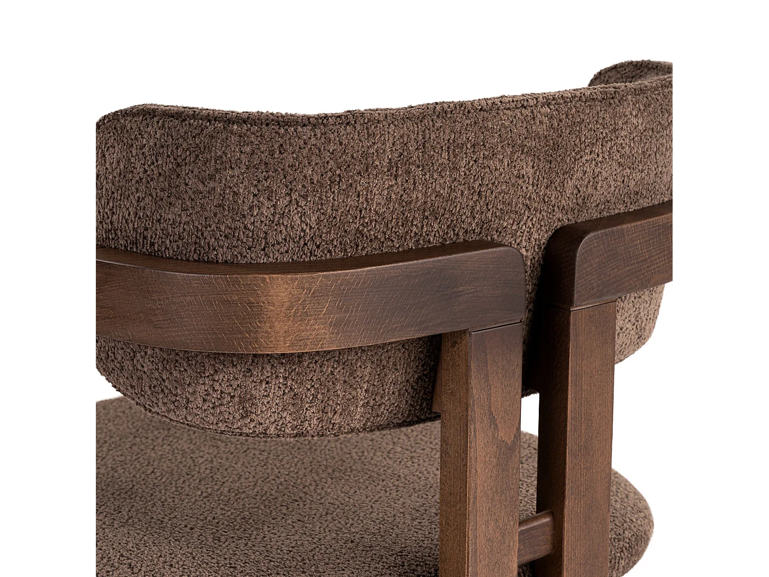 Lyxig Trästol "Toscana" - Brun / Mörk Valnöt - Elegant Komfort och Stiluttalande