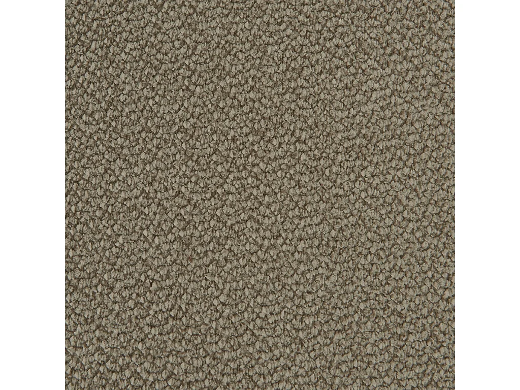 Fauteuil pour canapé modulable tissu chenille 1 place beige foncé - Movi