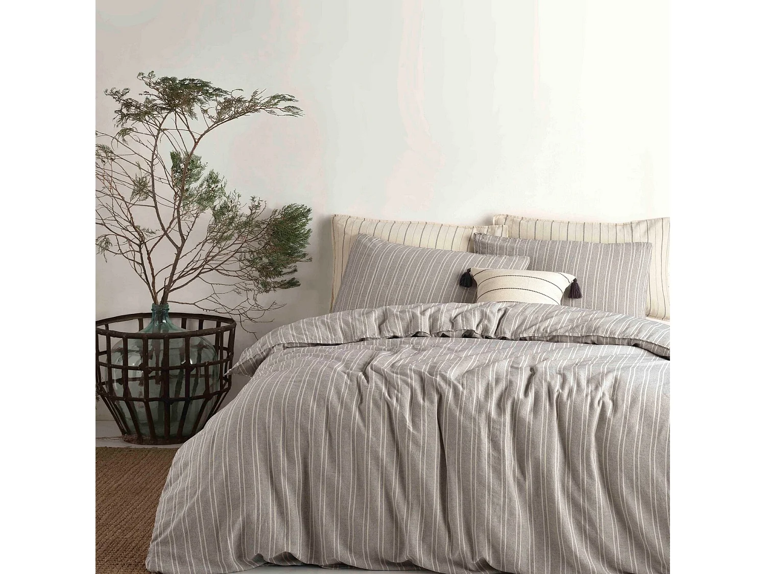 Parure housse de couette "Tommy" 100% Coton Imprimée