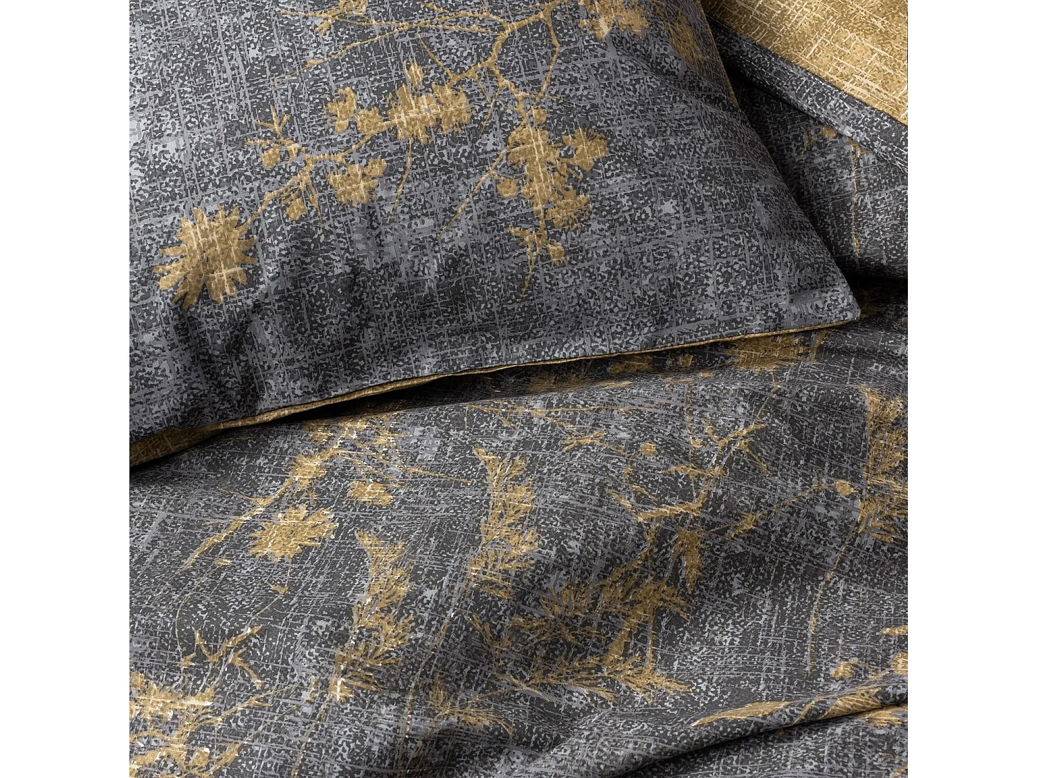Parure housse de couette "Yadawa" 100% Coton Imprimée floral