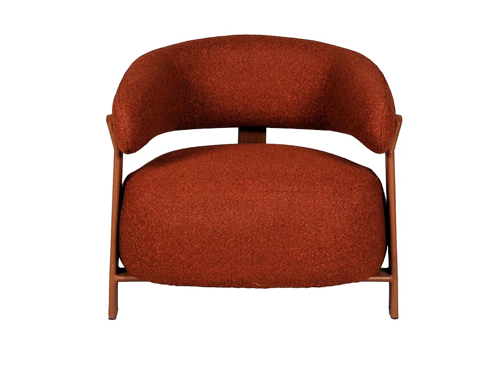 Fauteuil lounge BYRON, Terracotta
