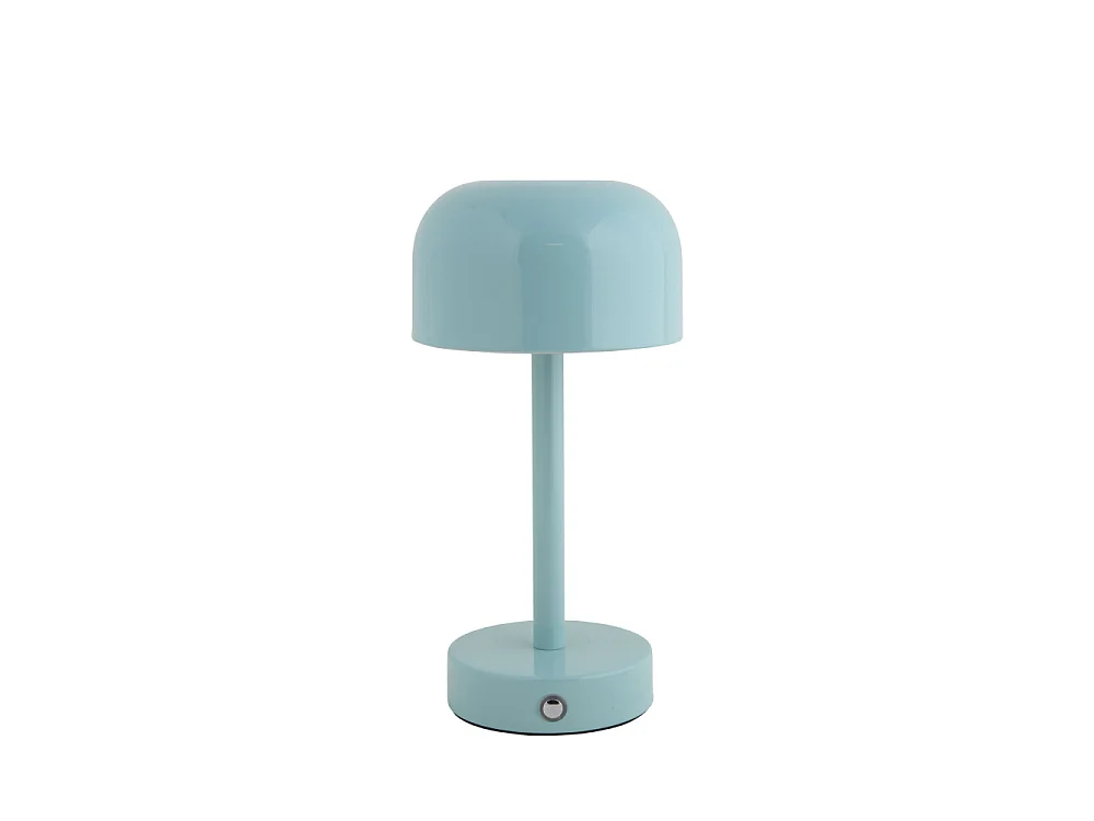 James - Lampe à poser LED sans fil rechargeable - Bleu pastel
