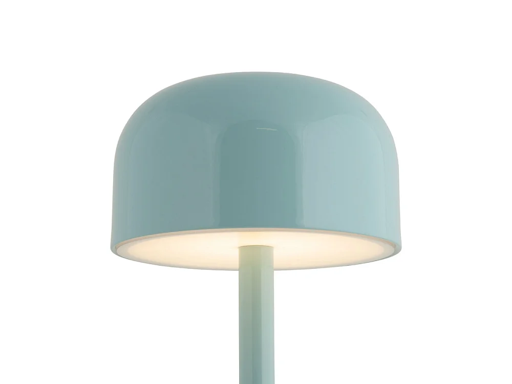 James - Lampe à poser LED sans fil rechargeable - Bleu pastel