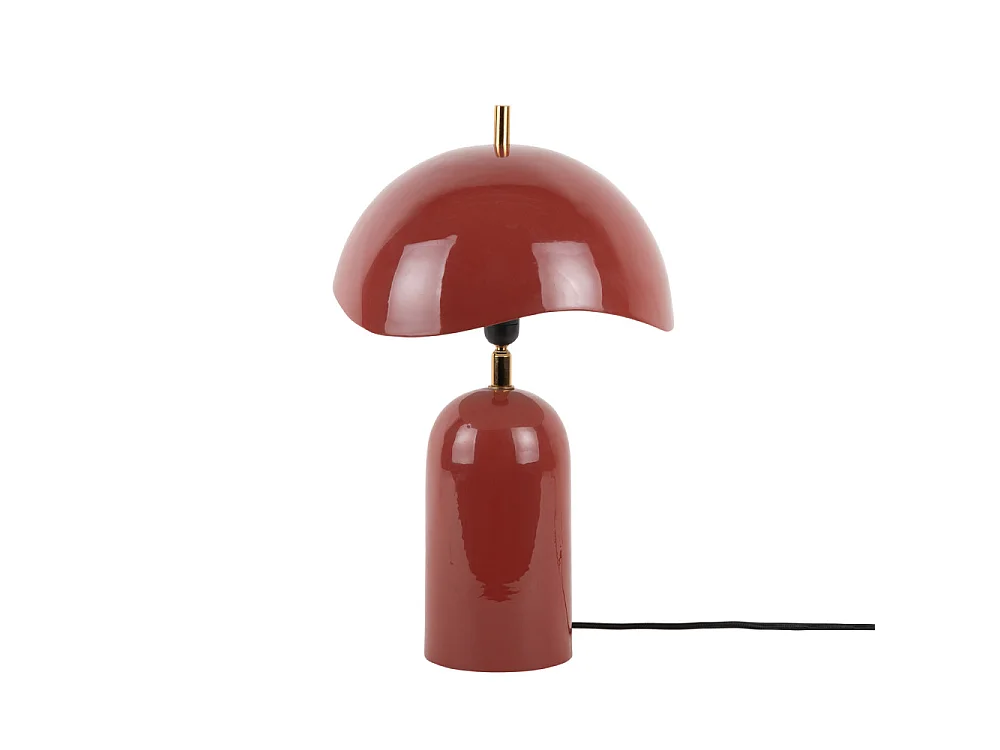 Querido - Lampe à poser en métal - Bordeaux