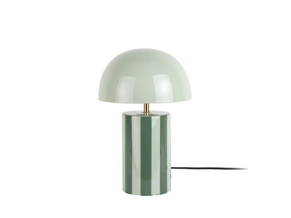 Rayado - Lampe à poser champignon en métal - Vert forêt