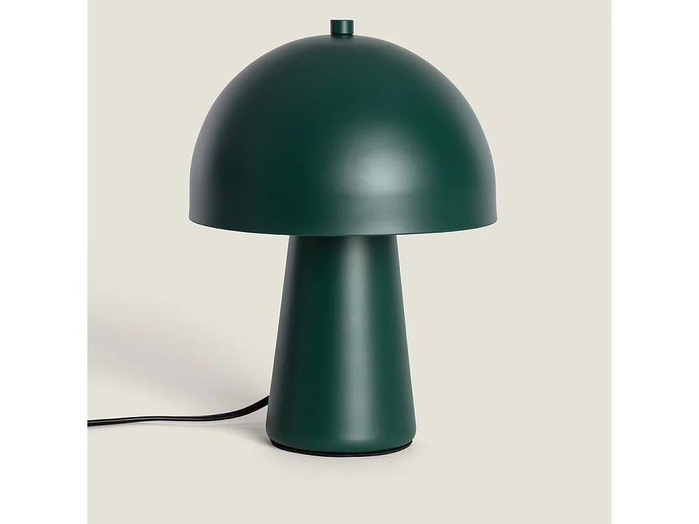 Sora - Lampe à poser champignon en métal - Vert
