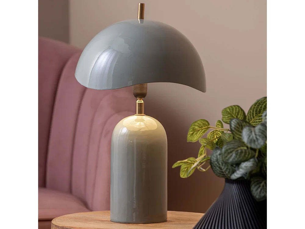 Querido - Lampe à poser en métal - Bleu