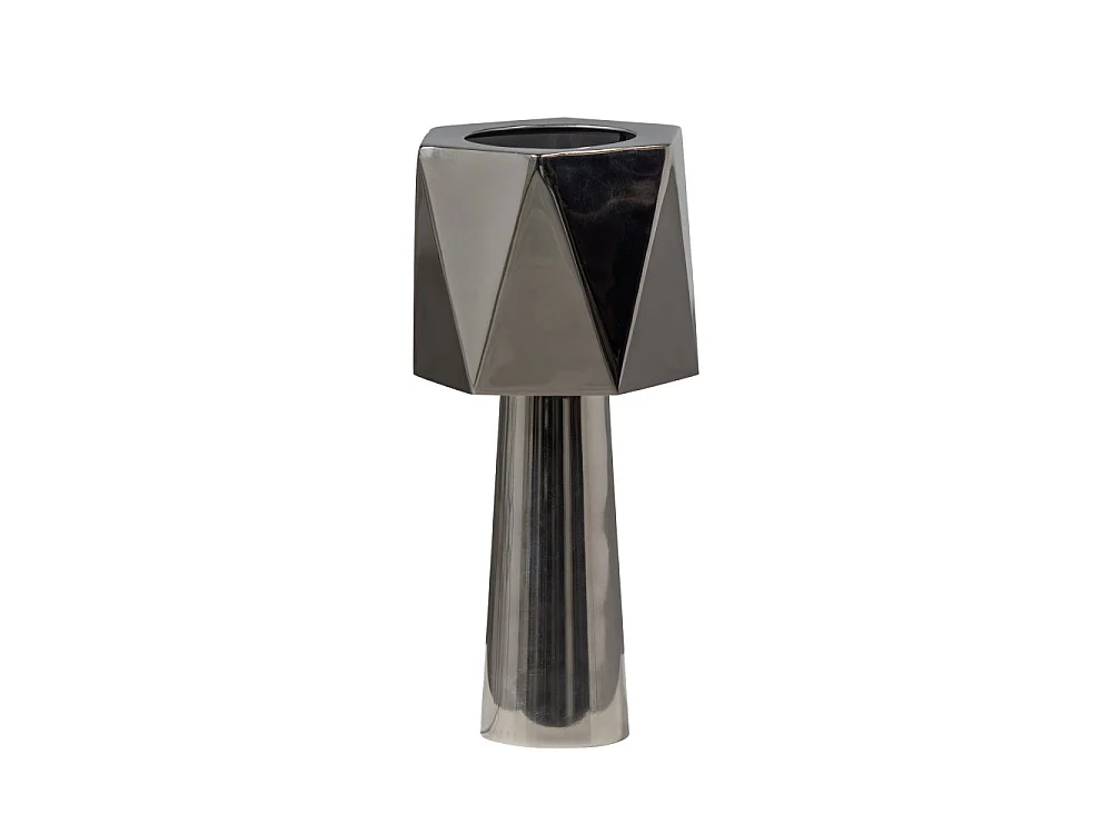 Rea - Lampe à poser en métal - Chrome