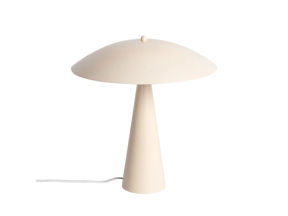 Ona - Lampe à poser en métal  - Écru