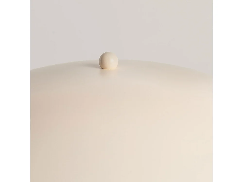Ona - Lampe à poser en métal  - Écru